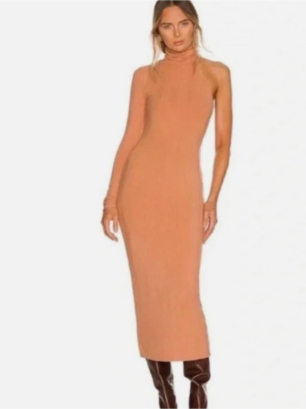 NWT Lovers and Friends Single-Arm Turtleneck Dress